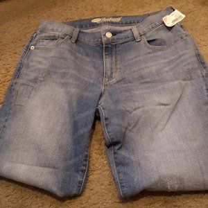 OLD NAVY BOYFRIEND JEANS - SIZE 10 - GOOD CONDITION